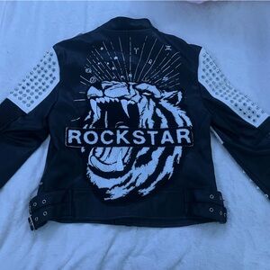 Leather akira jacket